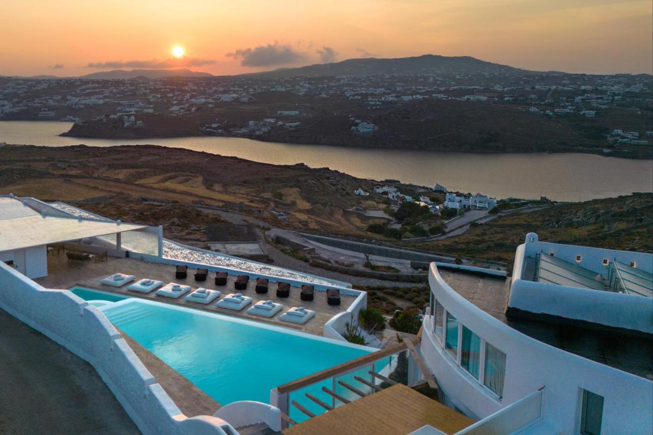 ホテル White Stone Mykonos Agios Ioannis Diakoftis エクステリア 写真