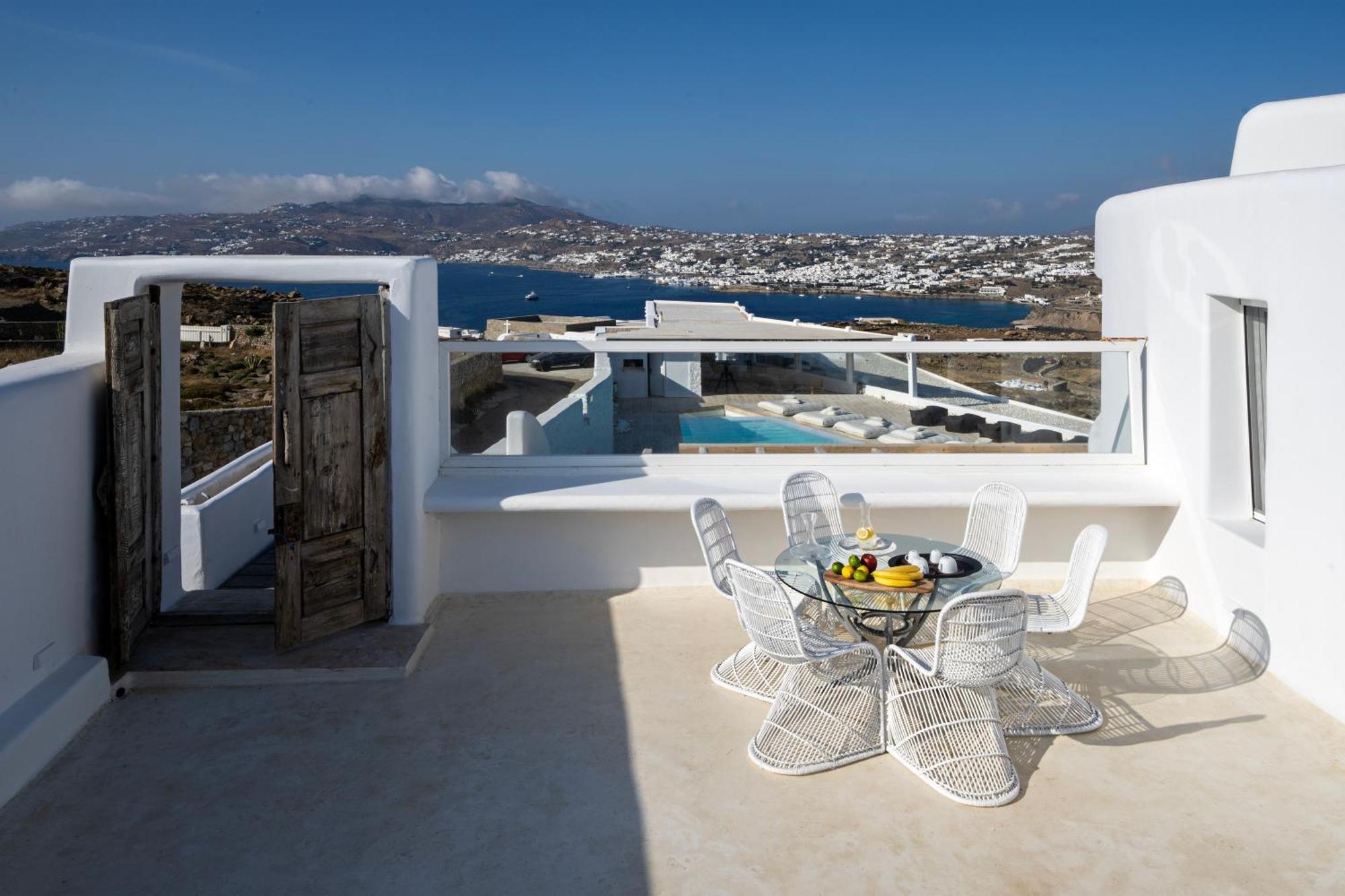ホテル White Stone Mykonos Agios Ioannis Diakoftis エクステリア 写真