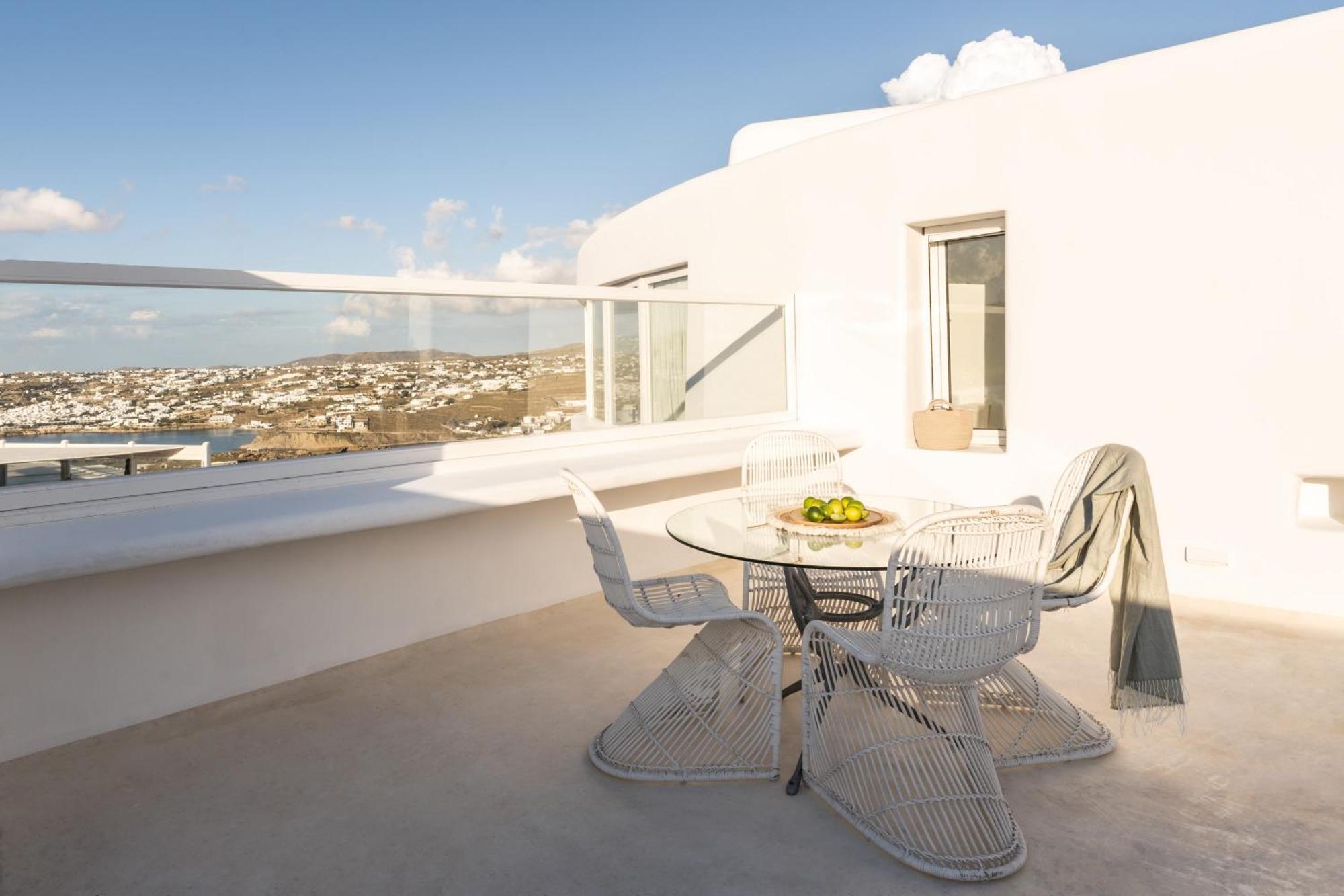 ホテル White Stone Mykonos Agios Ioannis Diakoftis エクステリア 写真