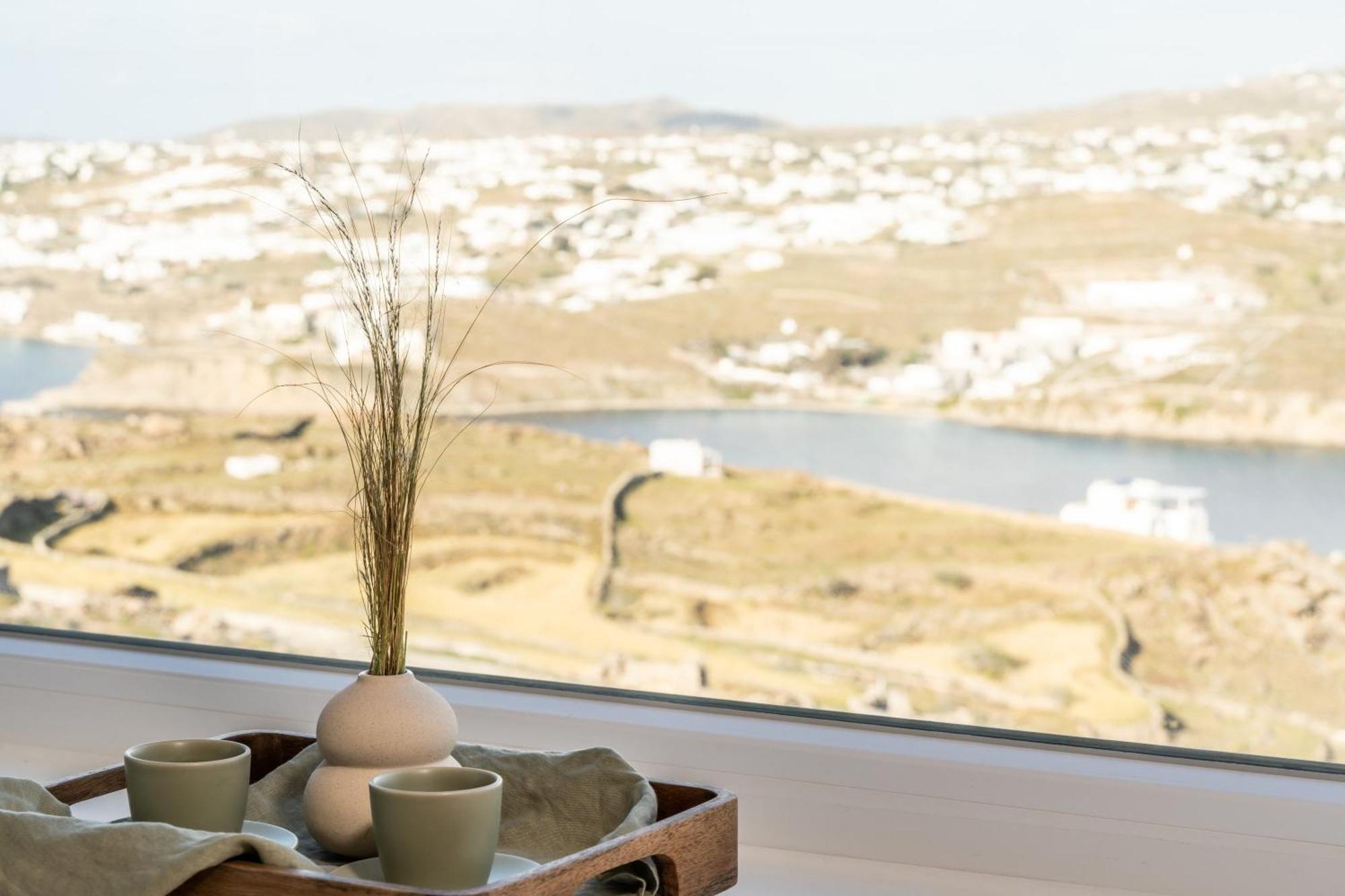 ホテル White Stone Mykonos Agios Ioannis Diakoftis エクステリア 写真