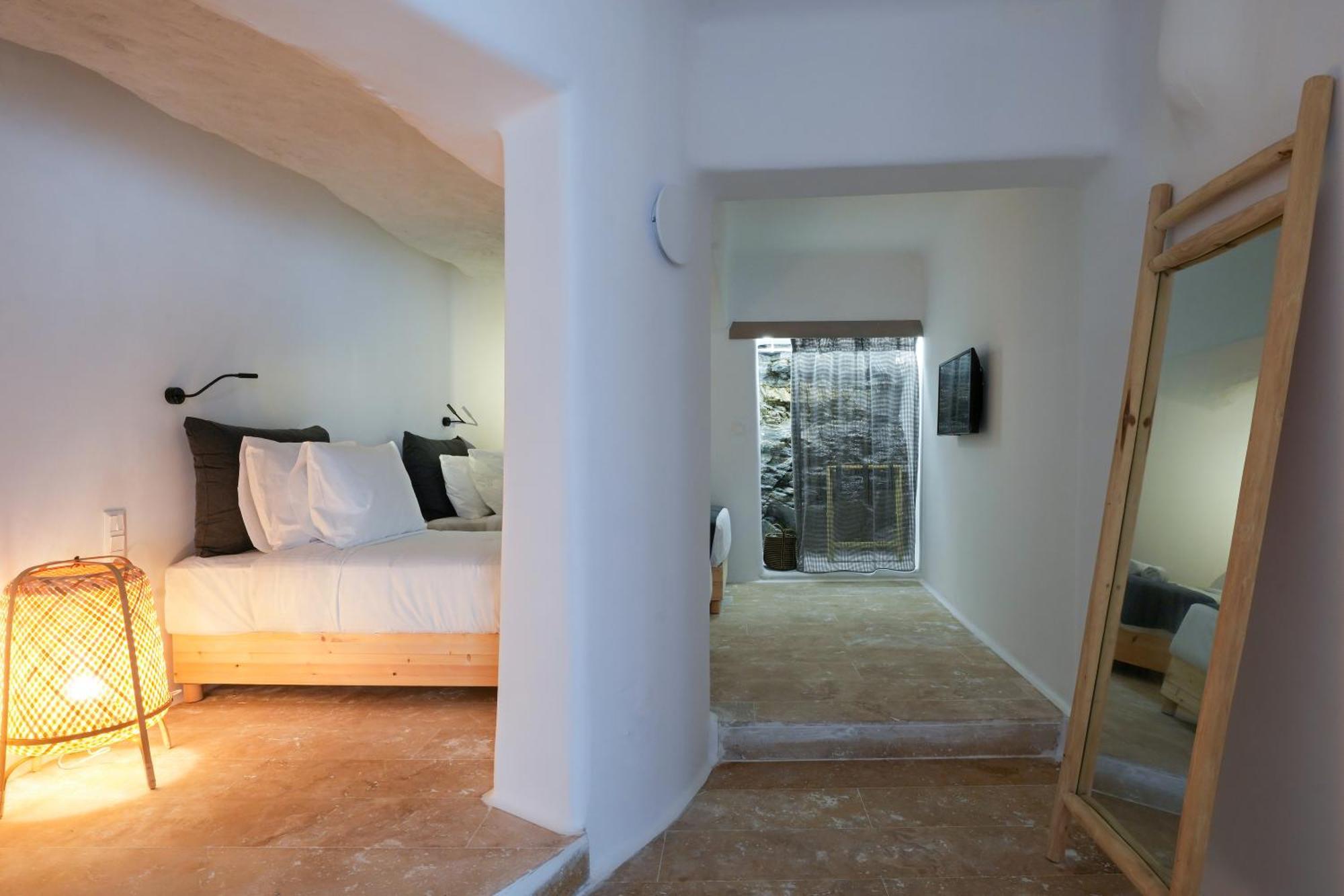 ホテル White Stone Mykonos Agios Ioannis Diakoftis エクステリア 写真