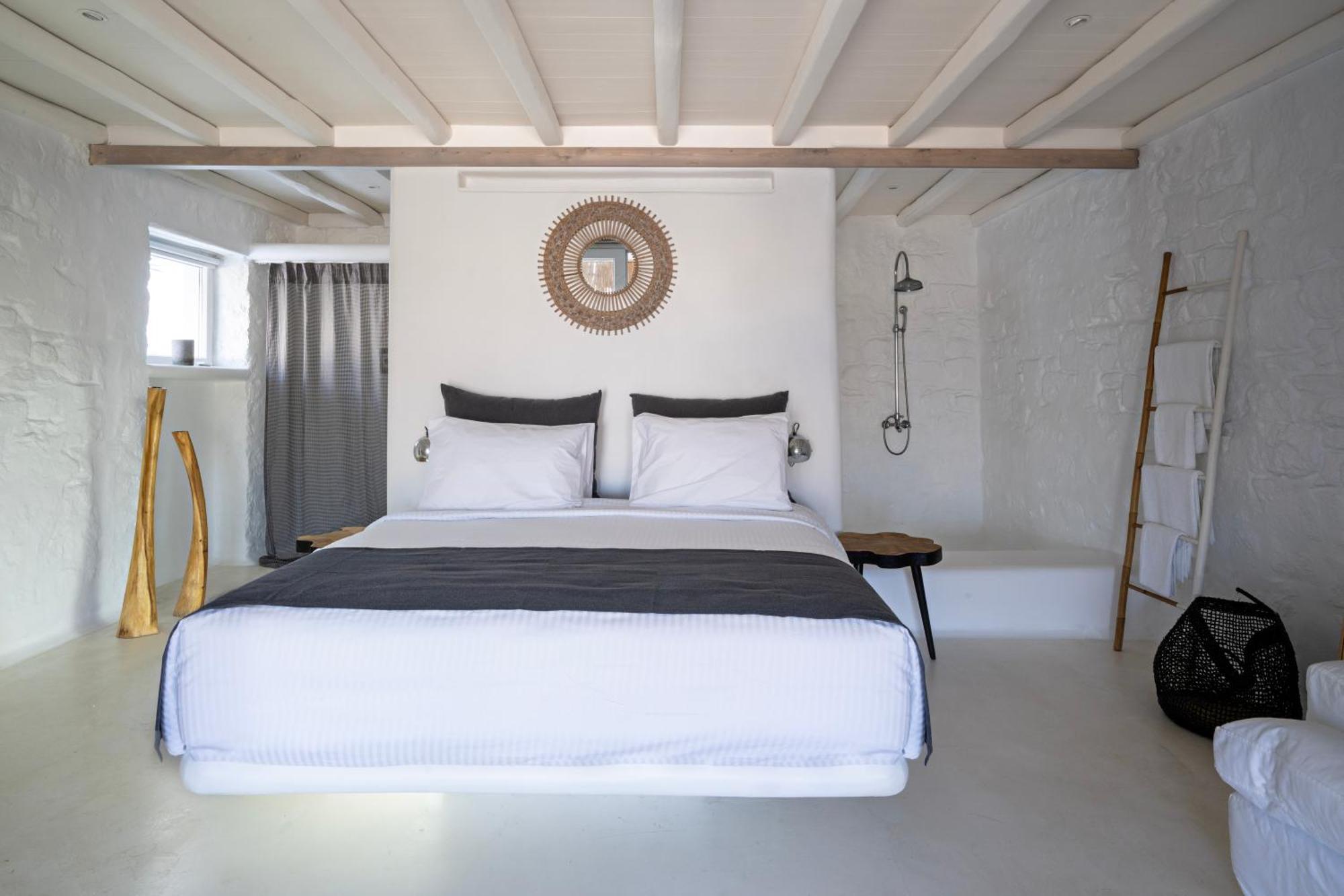 ホテル White Stone Mykonos Agios Ioannis Diakoftis エクステリア 写真