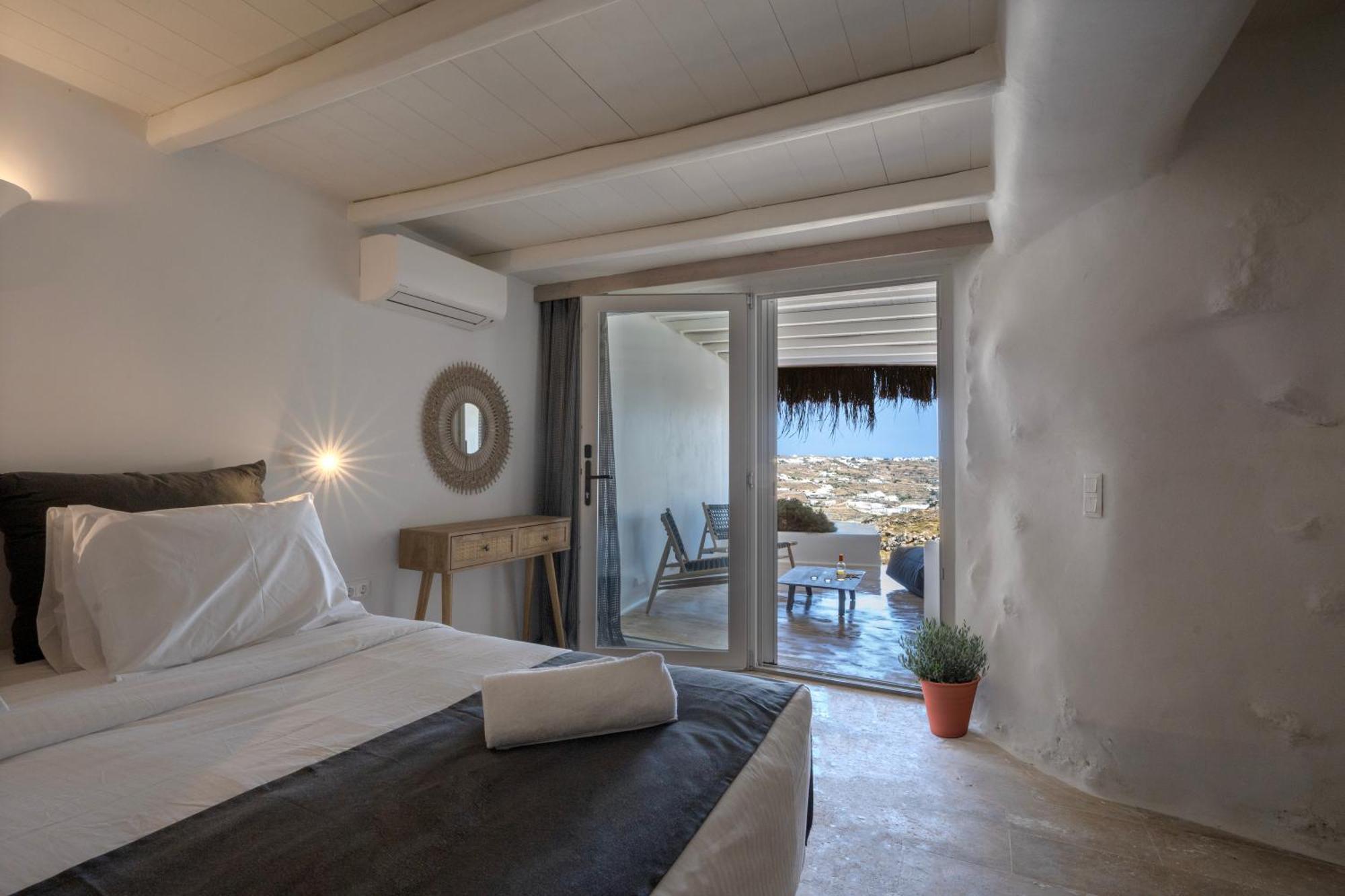 ホテル White Stone Mykonos Agios Ioannis Diakoftis エクステリア 写真