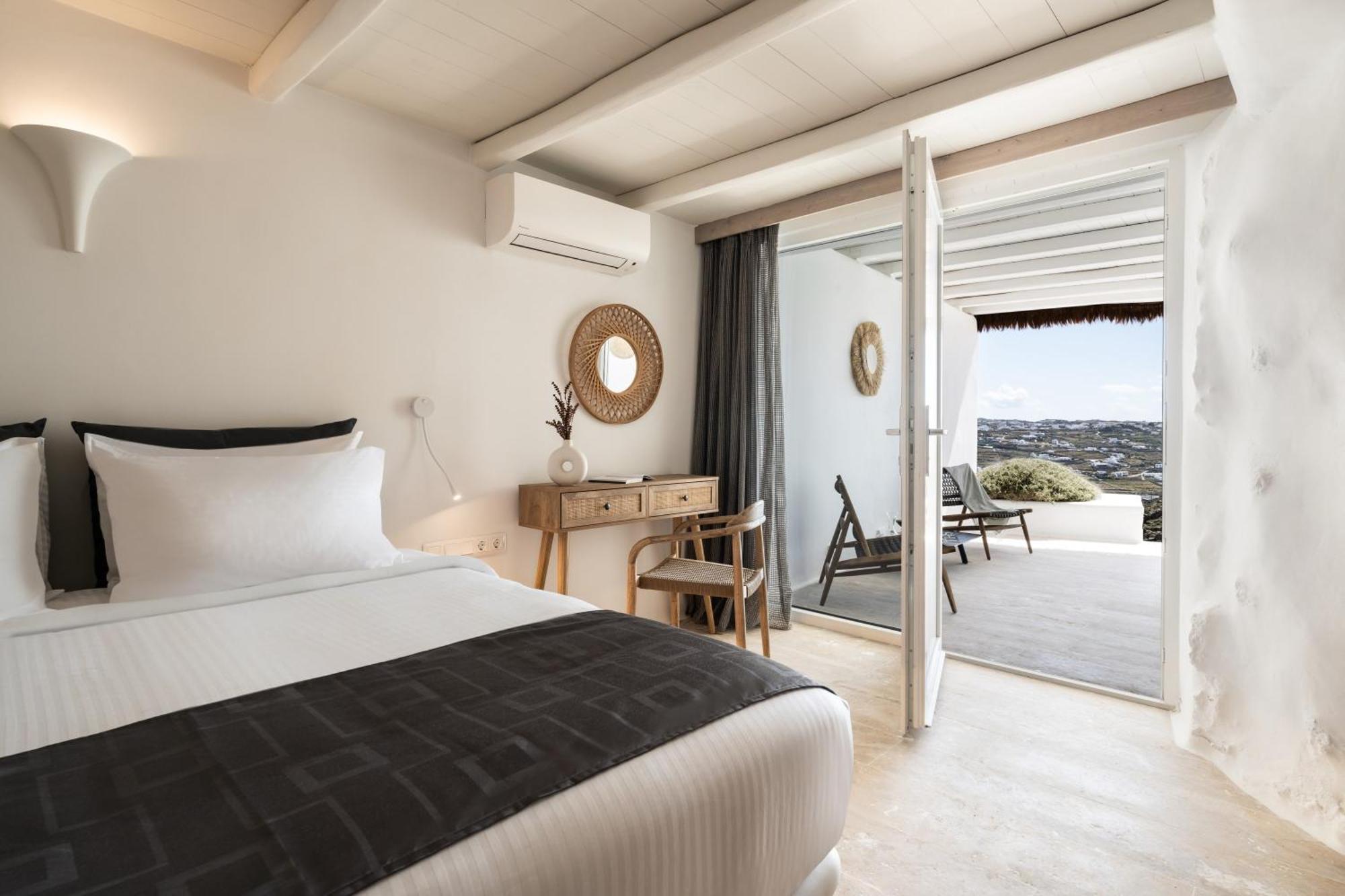 ホテル White Stone Mykonos Agios Ioannis Diakoftis エクステリア 写真