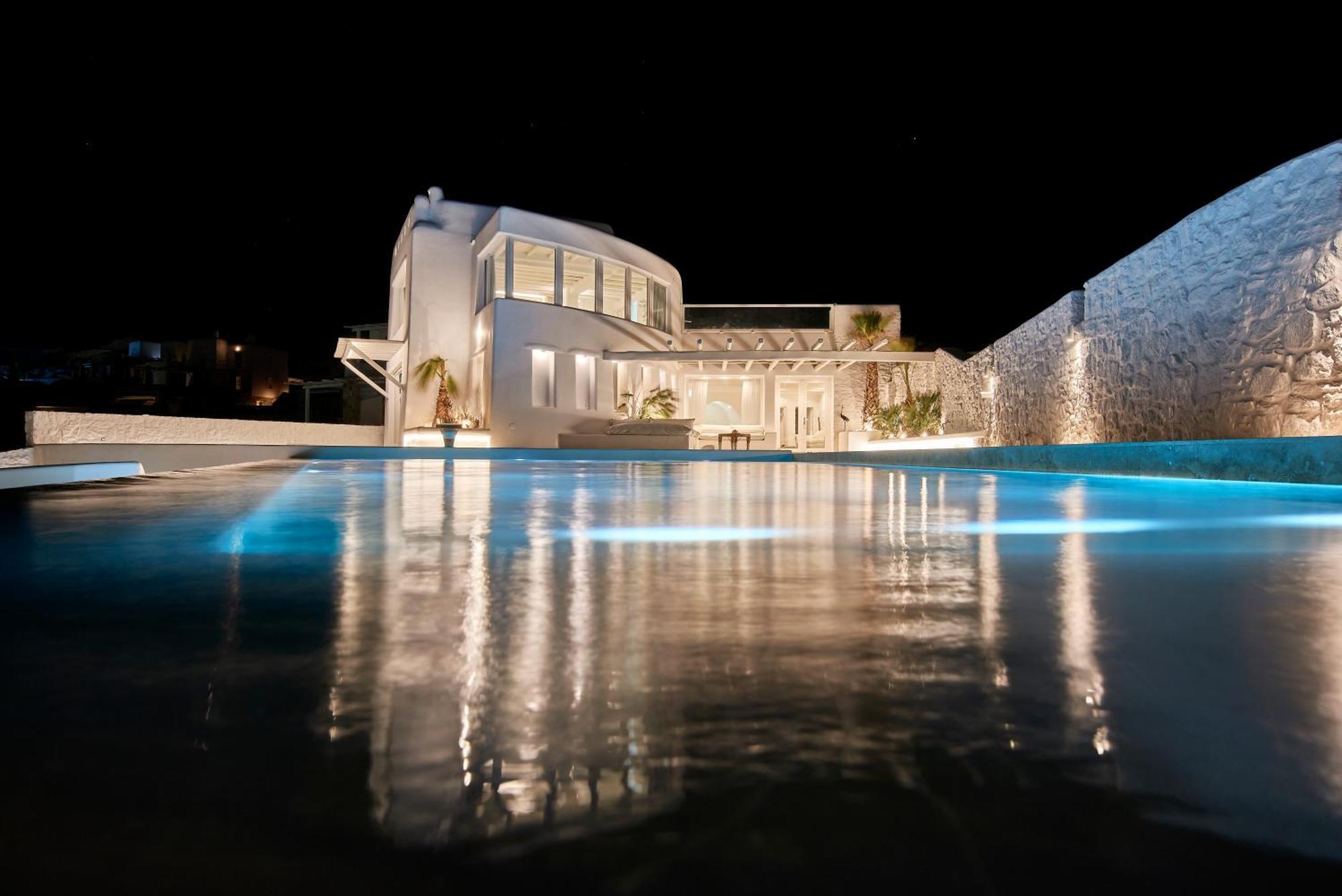 ホテル White Stone Mykonos Agios Ioannis Diakoftis エクステリア 写真