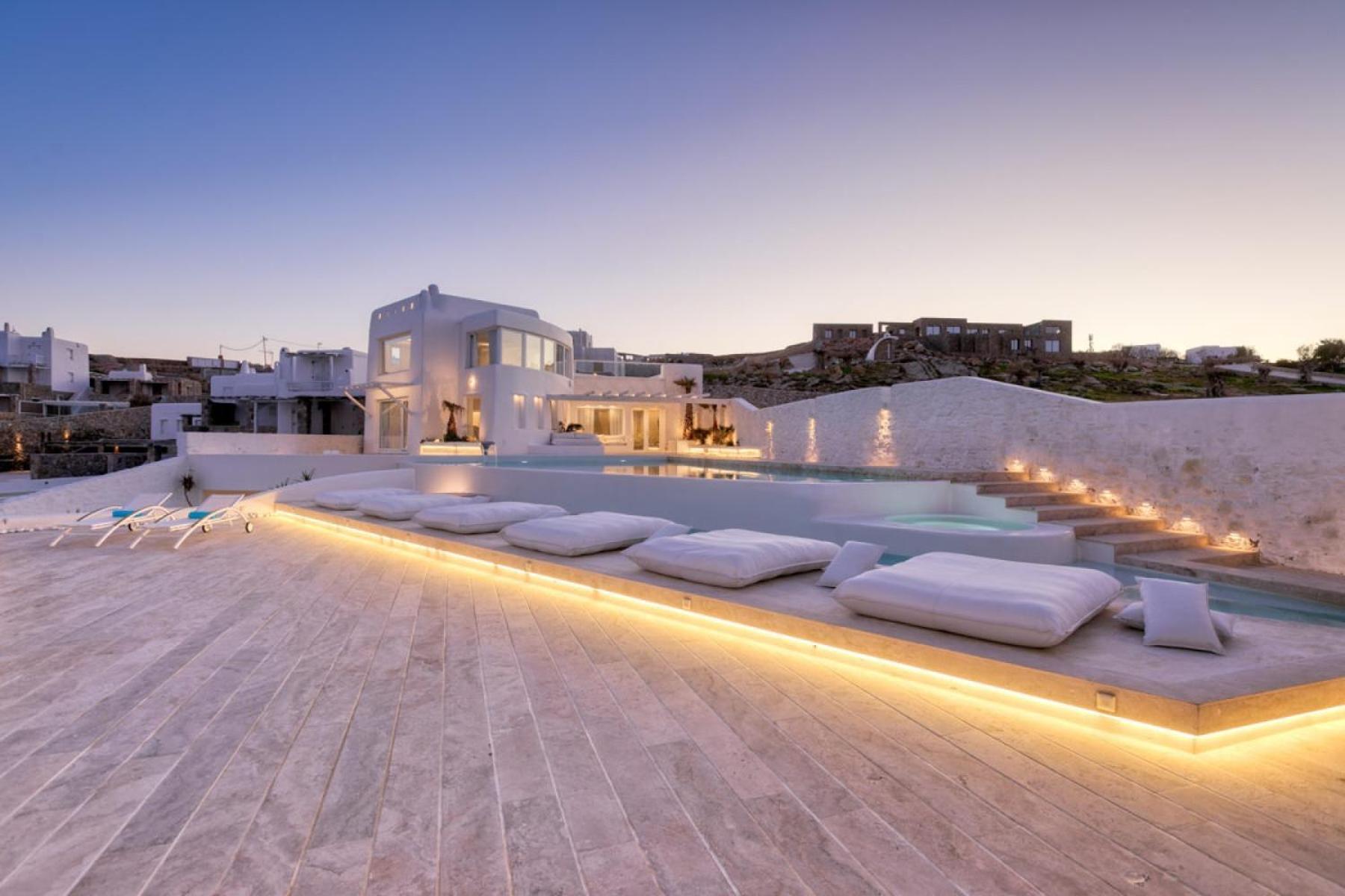 ホテル White Stone Mykonos Agios Ioannis Diakoftis エクステリア 写真